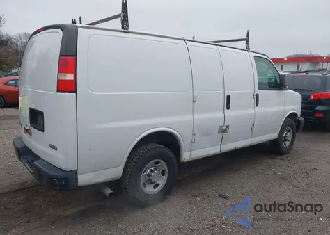 2012 Chevrolet Express 2500 Work Van from USA, damaged, VIN 1GCWGFBA1C1153306